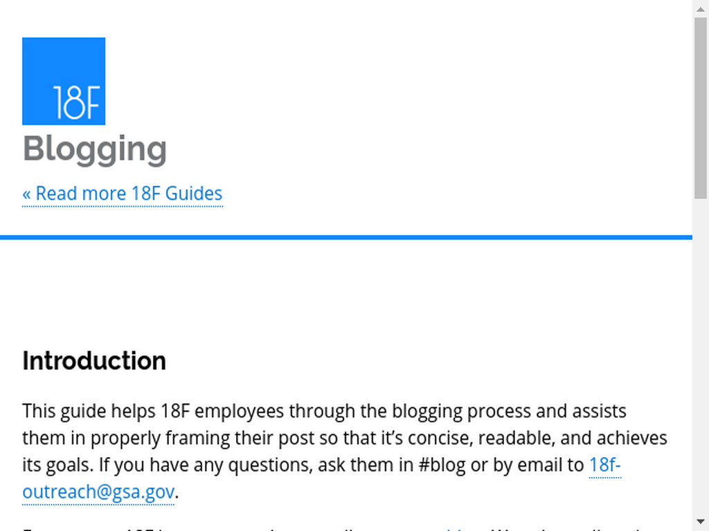 blogging-guide.18f.gov