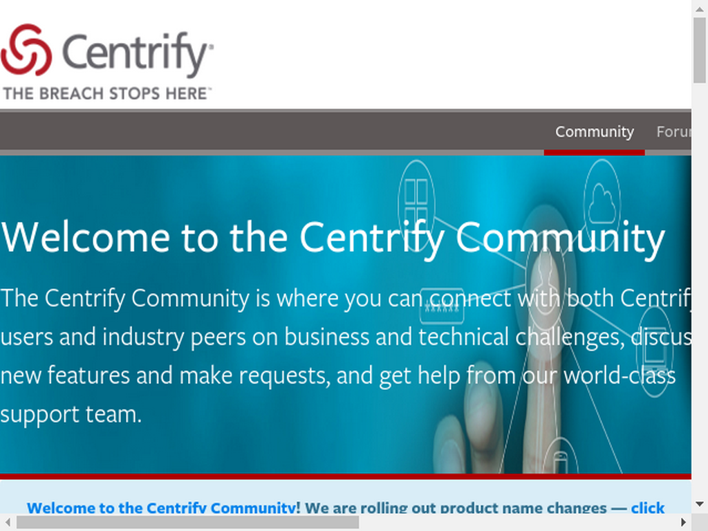 community.centrify.com