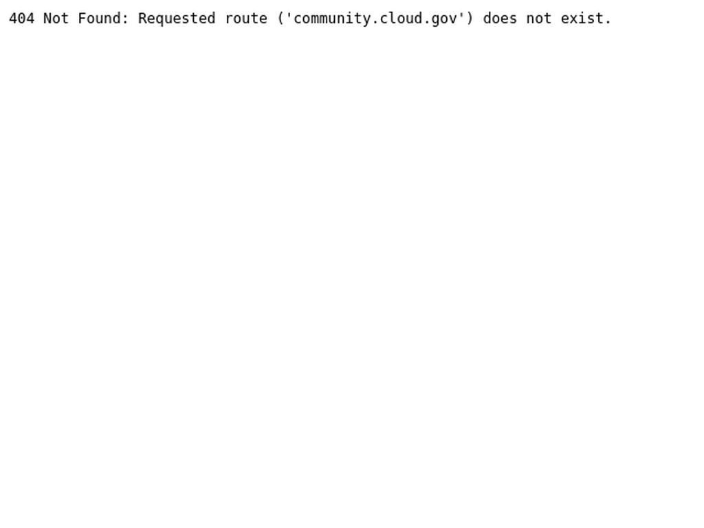 community.cloud.gov