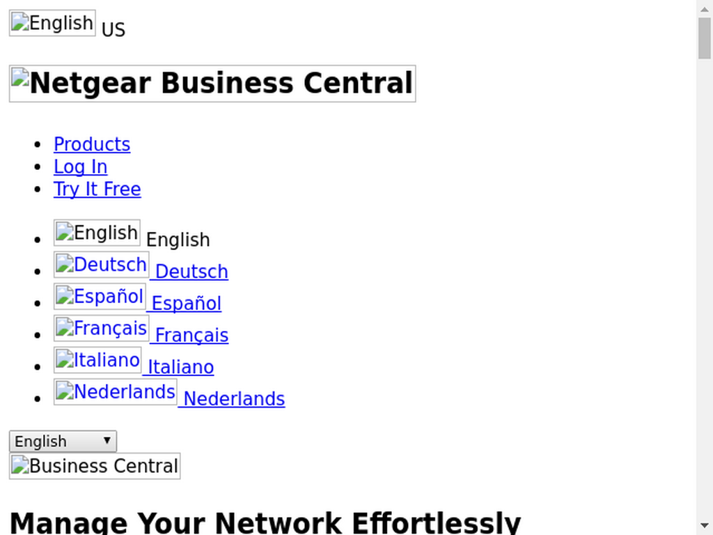 businesscentral.netgear.com